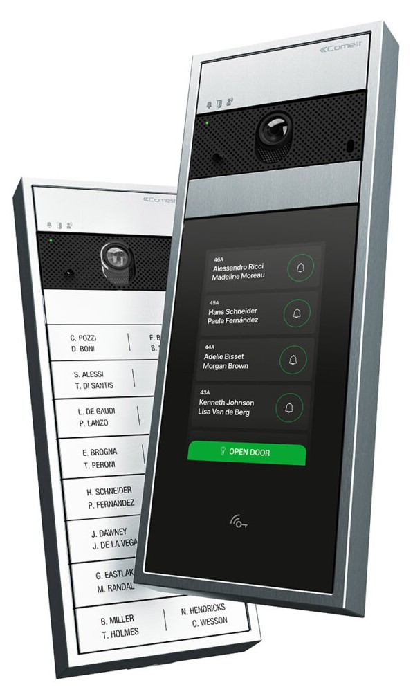 Comelit — Intercom adressable et vidéophonie
